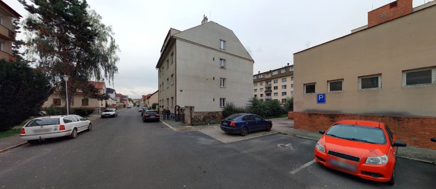 Parkoviště ul. Ant. Dvořáka, Čáslav - Nové Město