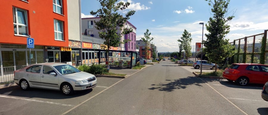 Parkoviště Nákupní ul., Jesenice