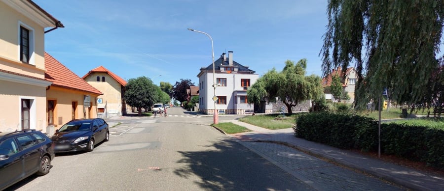 Parkoviště Čechova ul., Bechyně