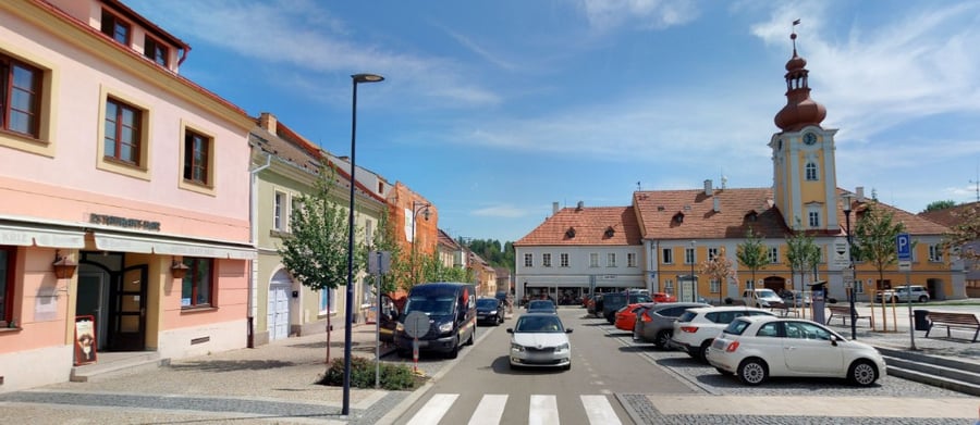 Parkoviště Náměstí, Kaplice