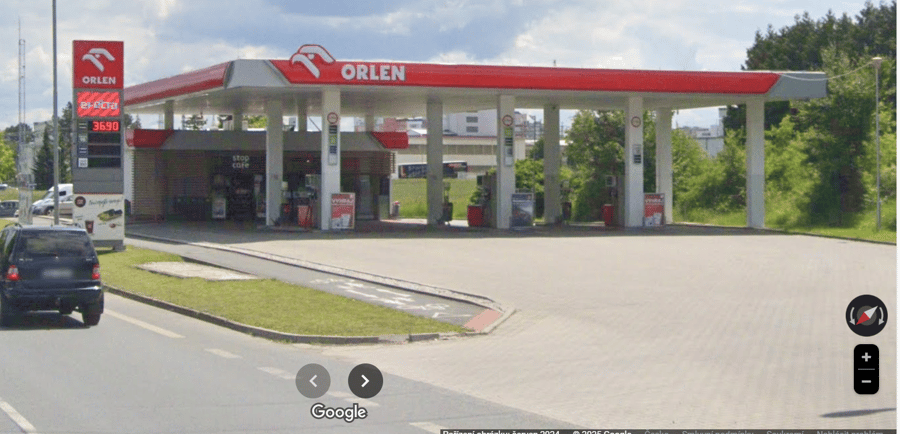 ORLEN Chebská ul., Plzeň 