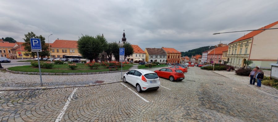 Parkoviště náměstí Svobody, Volyně