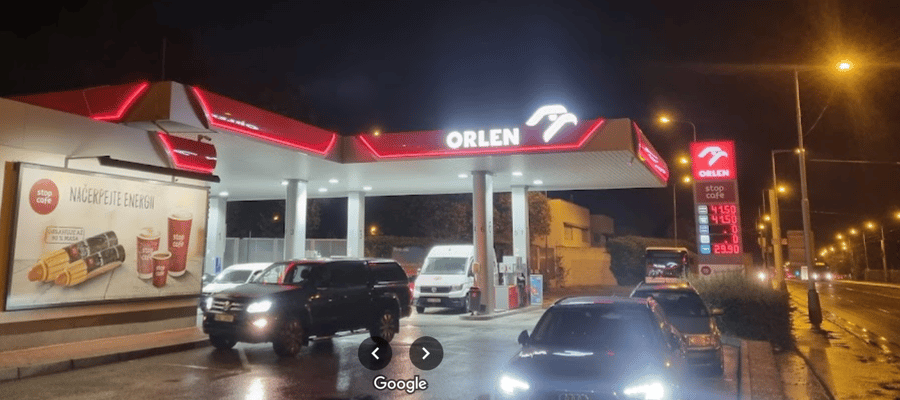 ORLEN Bělohorská ul., Praha 6 