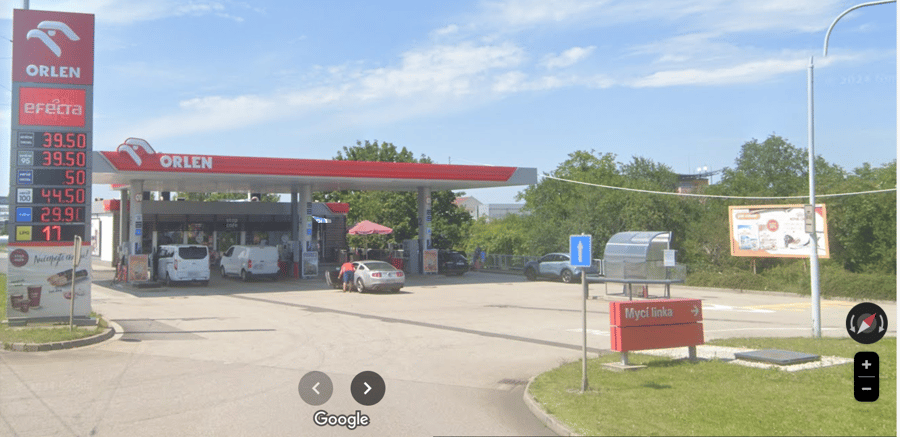 ORLEN Nádražní, České Budějovice 