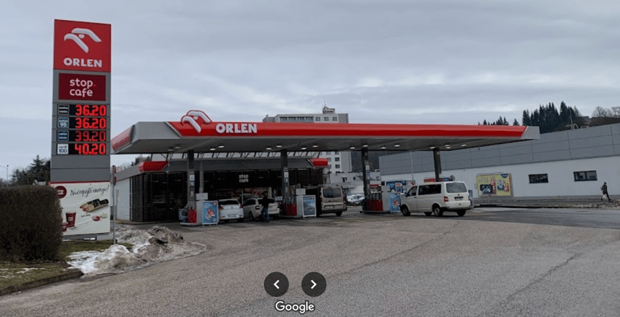 ORLEN Polská ul., Trutnov 