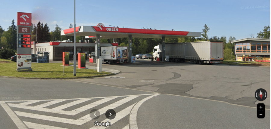 ORLEN Brněnská ul., Žďár nad Sázavou 