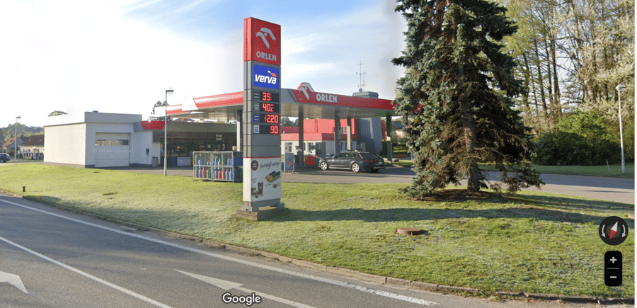 ORLEN ul. Za loukama, Velká Bíteš 