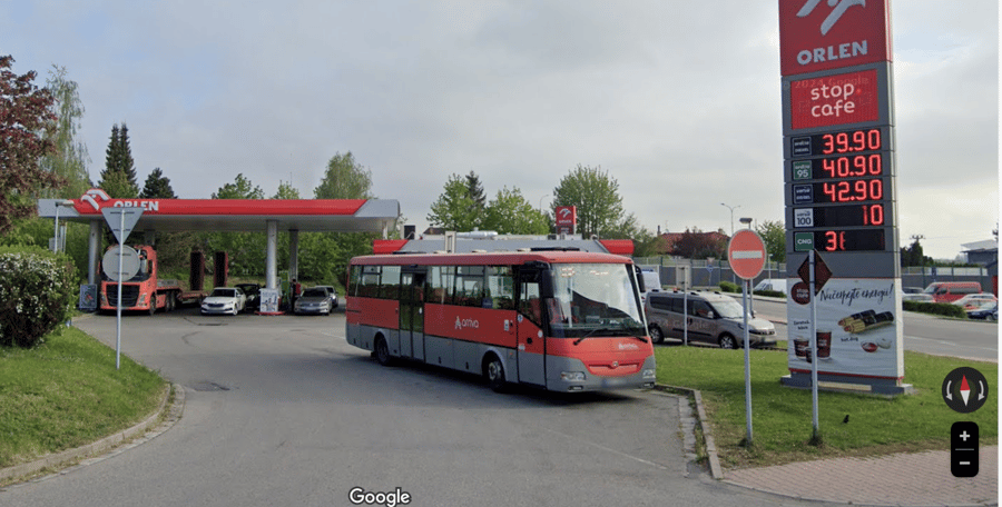 ORLEN Pražská ul., Havlíčkův Brod 