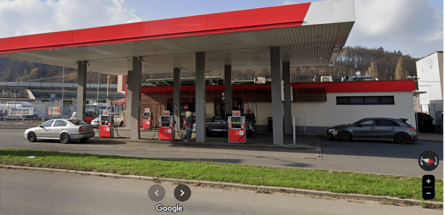 ORLEN ul. Generála Klapálka, Vsetín 