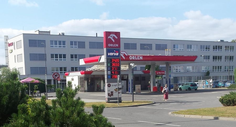 ORLEN ul. 1. máje, Rožnov pod 