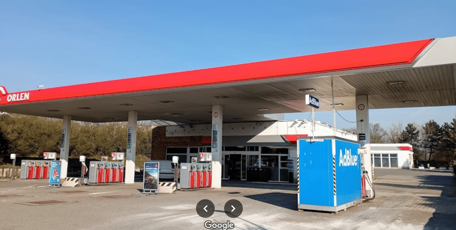 ORLEN Olomoucká, Hranice 
