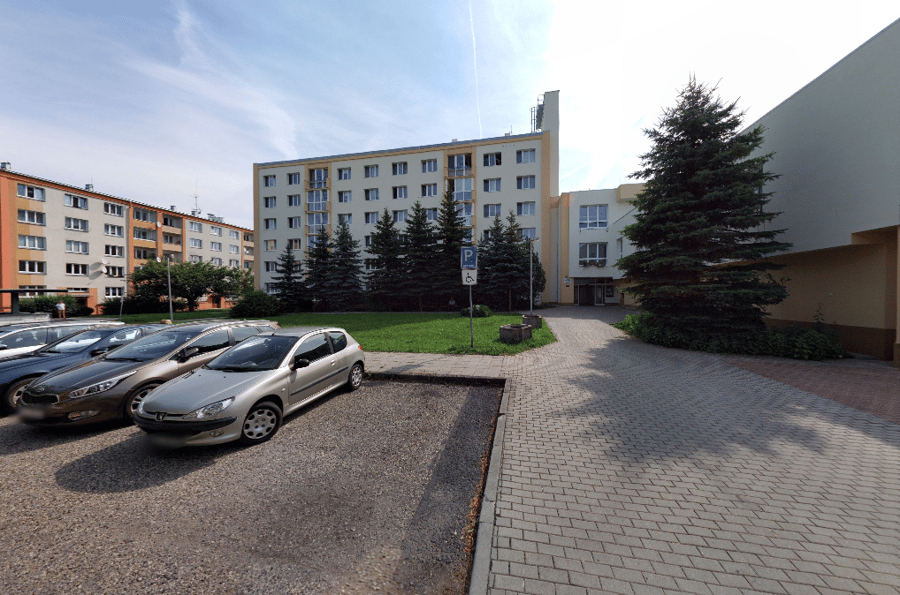 Parkoviště Mírová ul., Cheb 