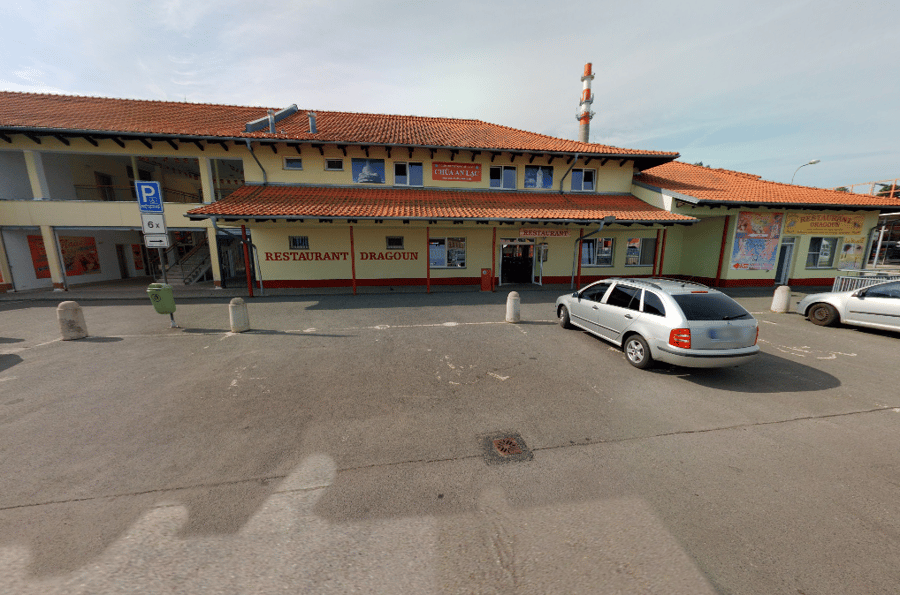 Parkoviště Dragounská ul., Cheb 