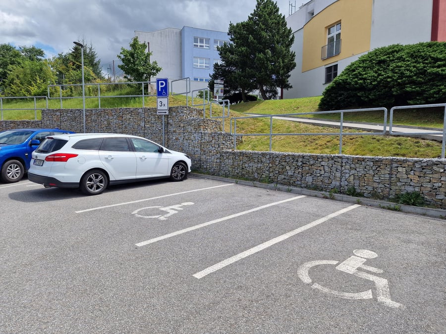 Parkoviště Václavská ul., Jindřichův Hradec III 