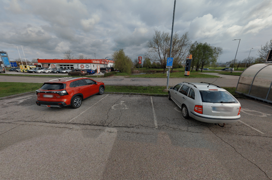 Parkoviště NC Géčko České Vrbné, České Budějovice 2 