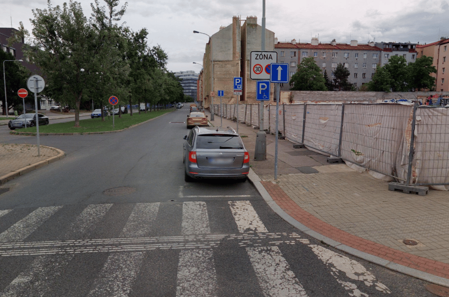 Parkoviště Sokolovská ul., Praha 9