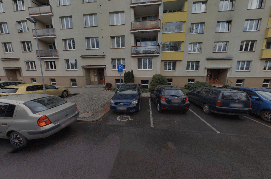 Parkoviště Janáčkova ul., Karlovy Vary 