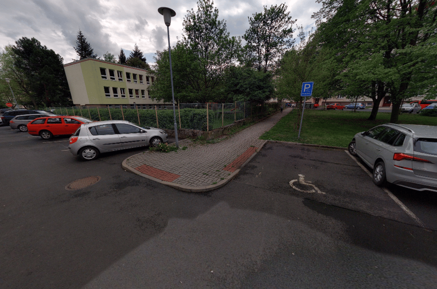 Parkoviště Janáčkova ul., Karlovy Vary 