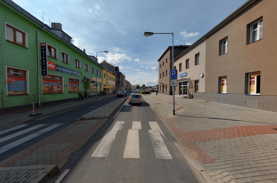 Parkoviště Nádražní ul., Sokolov 