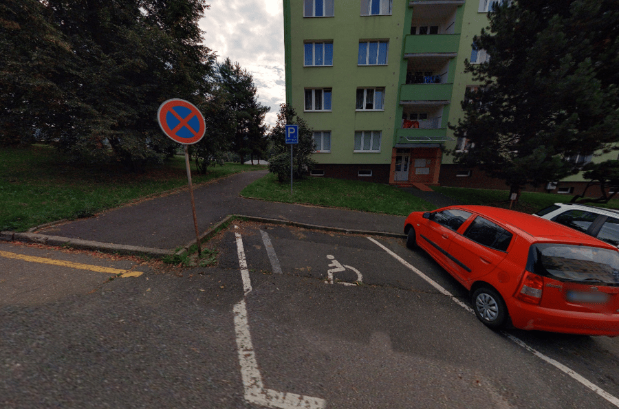 Parkoviště ul. Jelínkova, Sokolov 
