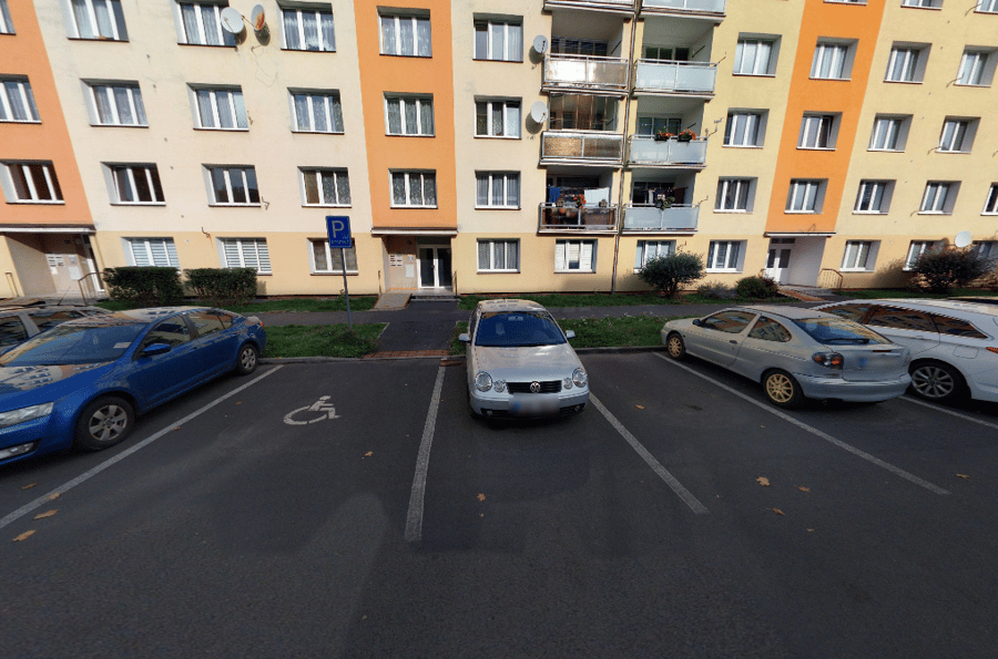 Parkoviště Mánesova ul., Sokolov 