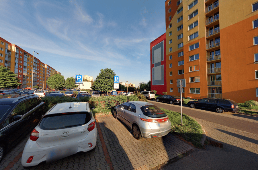 Parkoviště Hradecká ul., Česká Lípa 