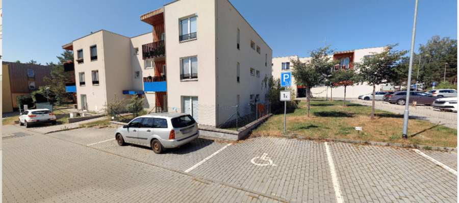 Parkoviště Špačková ul., Plzeň 