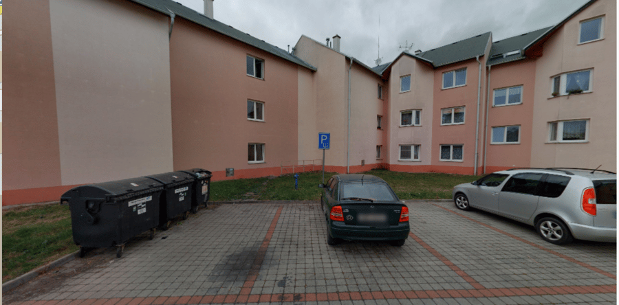 Parkoviště ul. Pod Slovany, Dobřany 