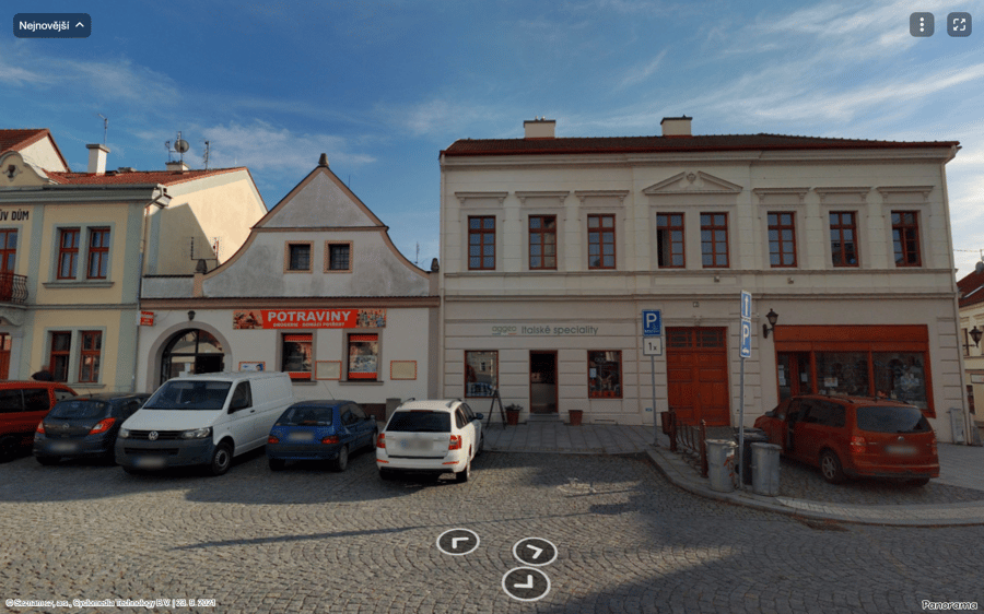 Parkoviště Náměstí T. G. M., Dobřany 