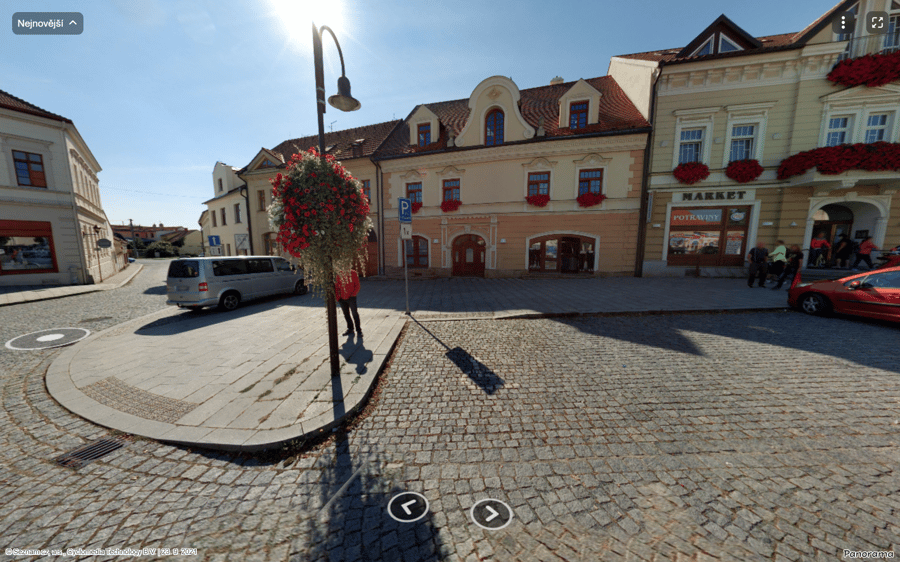 Parkoviště Náměstí T. G. M., Dobřany 