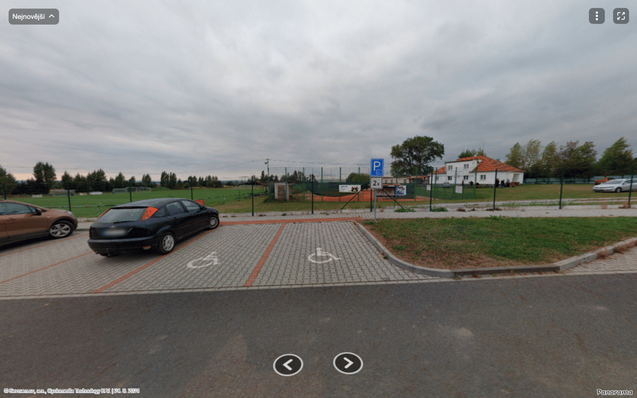 Parkoviště Dobřanská ul., Chlumčany 