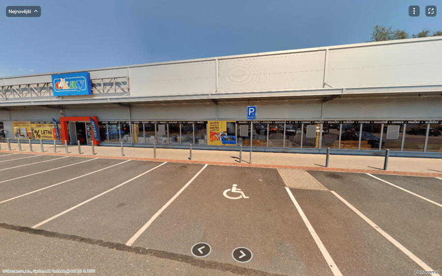 Parkoviště Bílkova ul., Poděbrady – Kluk 