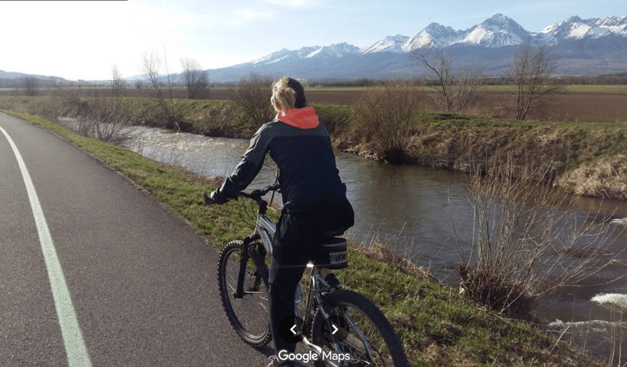 Cyklostezka Poprad Svit