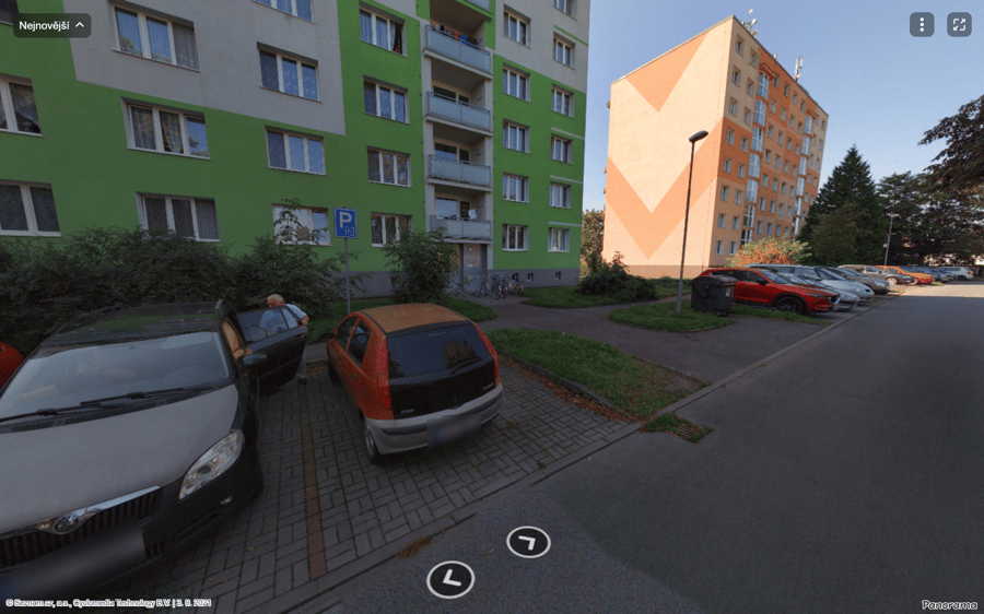 Parkoviště Komenského ul., Nýřany 