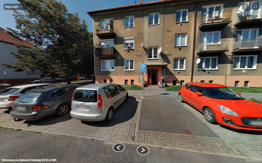 Parkoviště Střední ul., Nýřany 