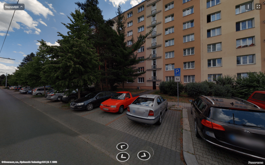 Parkoviště Skupova ul., Plzeň 3