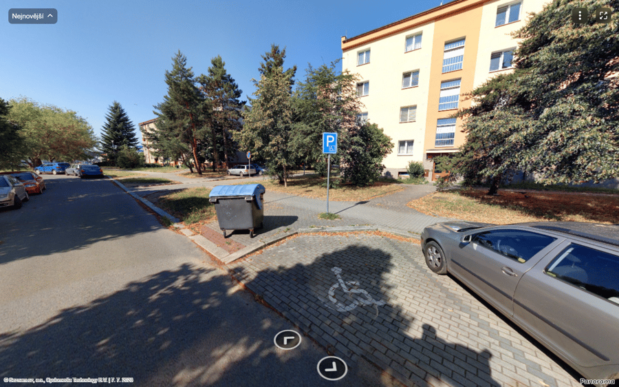 Parkoviště Čermákova ul., Plzeň 3