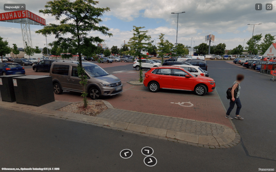 Parkoviště Stavební ul., Plzeň 3