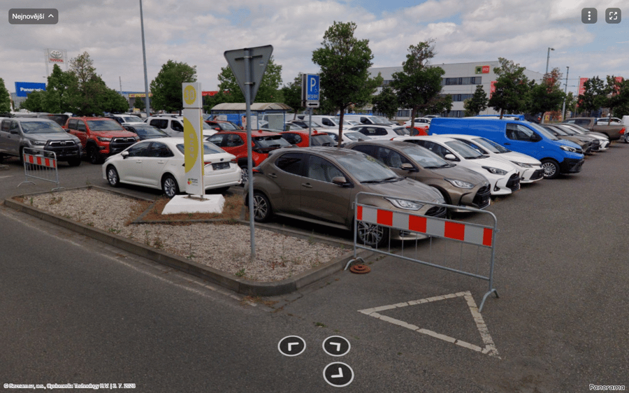 Parkoviště U Letiště, Plzeň 3