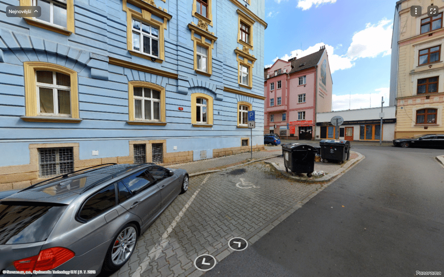 Parkoviště ul. Hřímalého, Plzeň 3