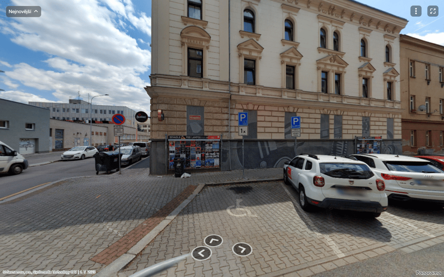 Parkoviště Hřímalého ul., Plzeň 3