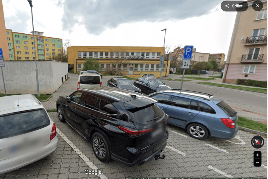 Parkoviště Masarykova ul., Plzeň 