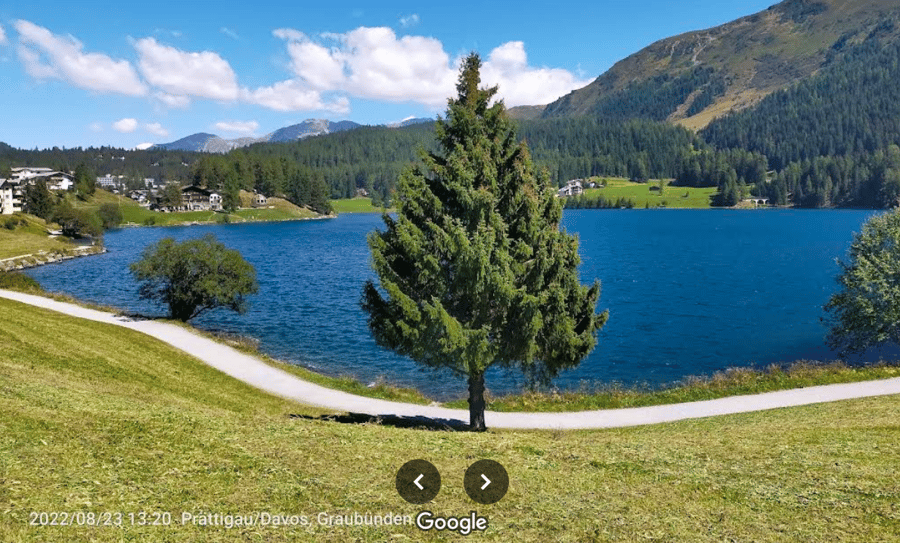 Jezero Davos, Švýcarsko
