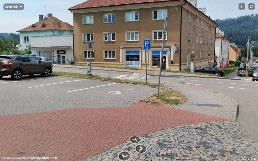 Parkoviště Hybešova ul., Blansko 