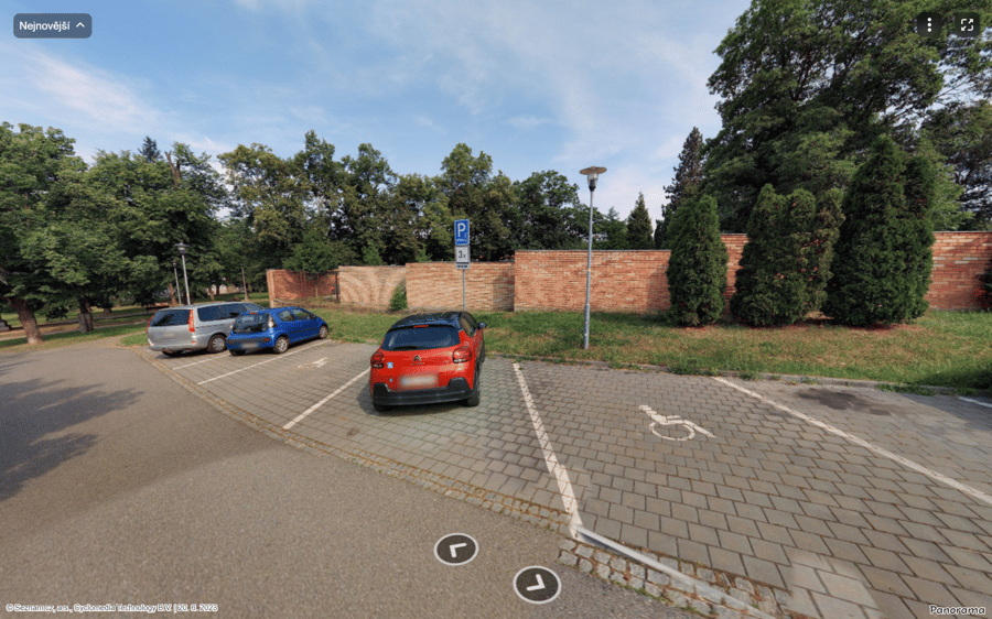 Parkoviště Dvorská ul., Blansko 