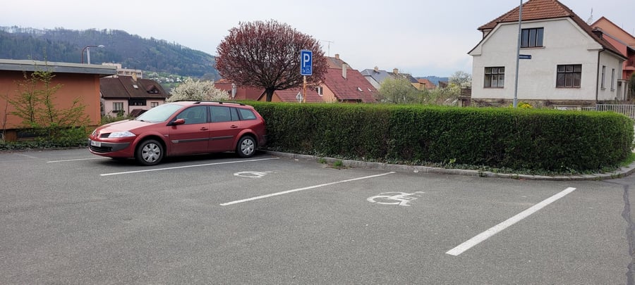 Parkoviště Dvorská ul., Blansko 