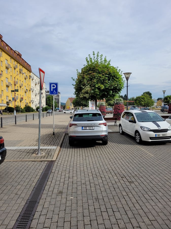 Parkoviště nám. Republiky, Blansko 