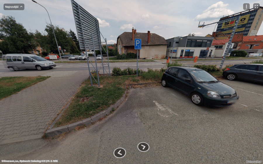 Parkoviště Vodní ul., Blansko 