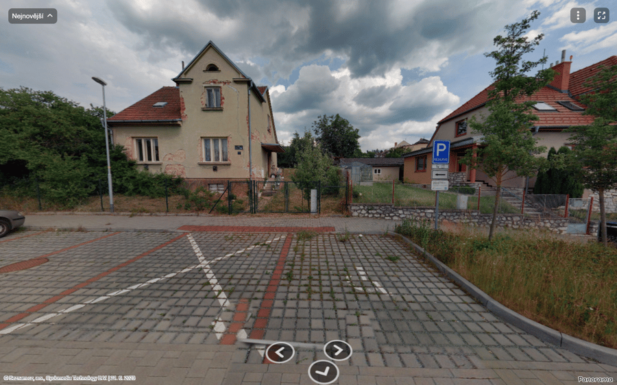 Parkoviště Zahradní ul., Blansko 