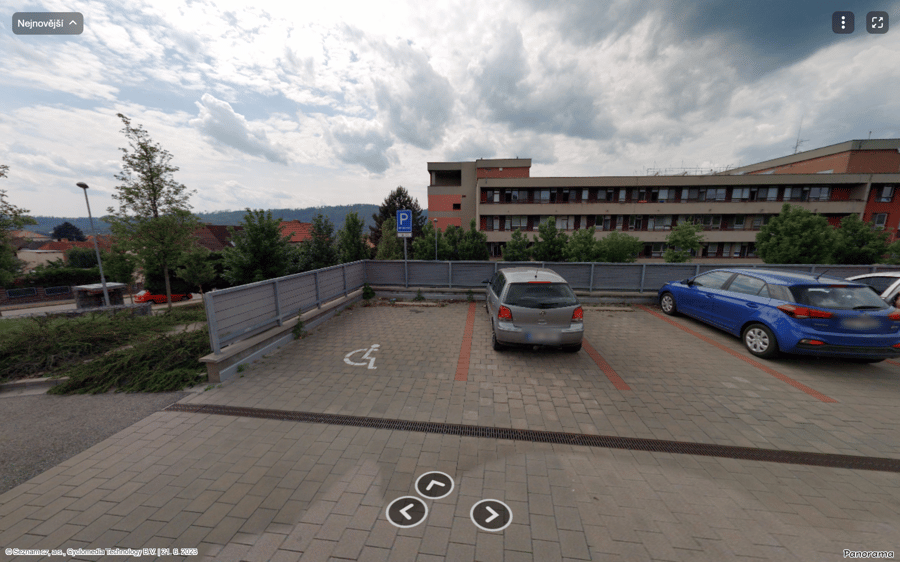 Parkoviště Zahradní ul-, Blansko 
